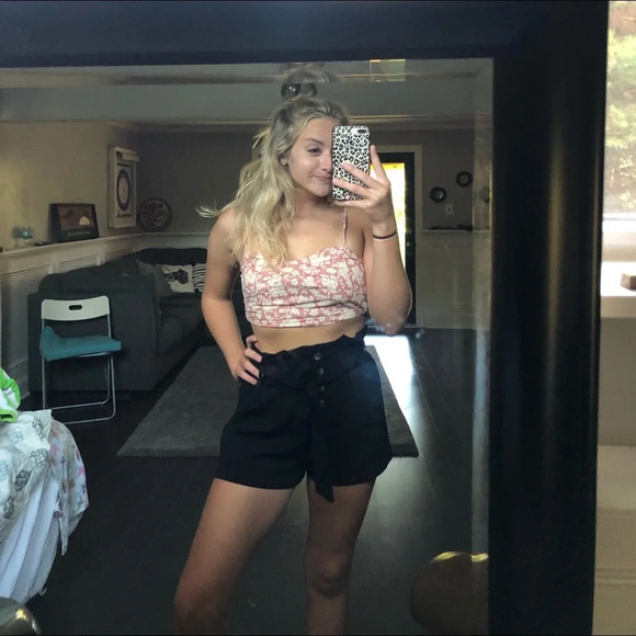 FOREVER 21 button up shorts S - Picture 10 of 15